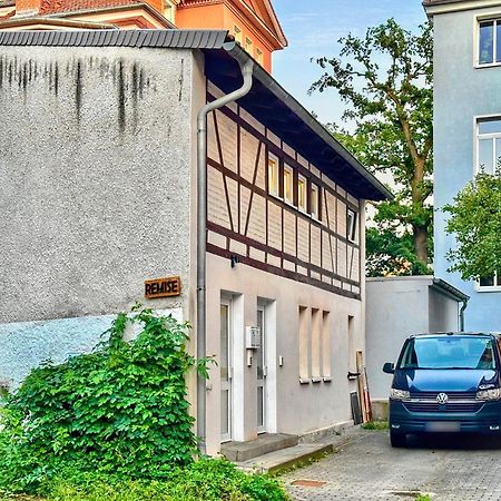 Die Remise Mit Kostenlosem Parkplatz Direkt Vor Der Tuer Erfurt Exterior foto